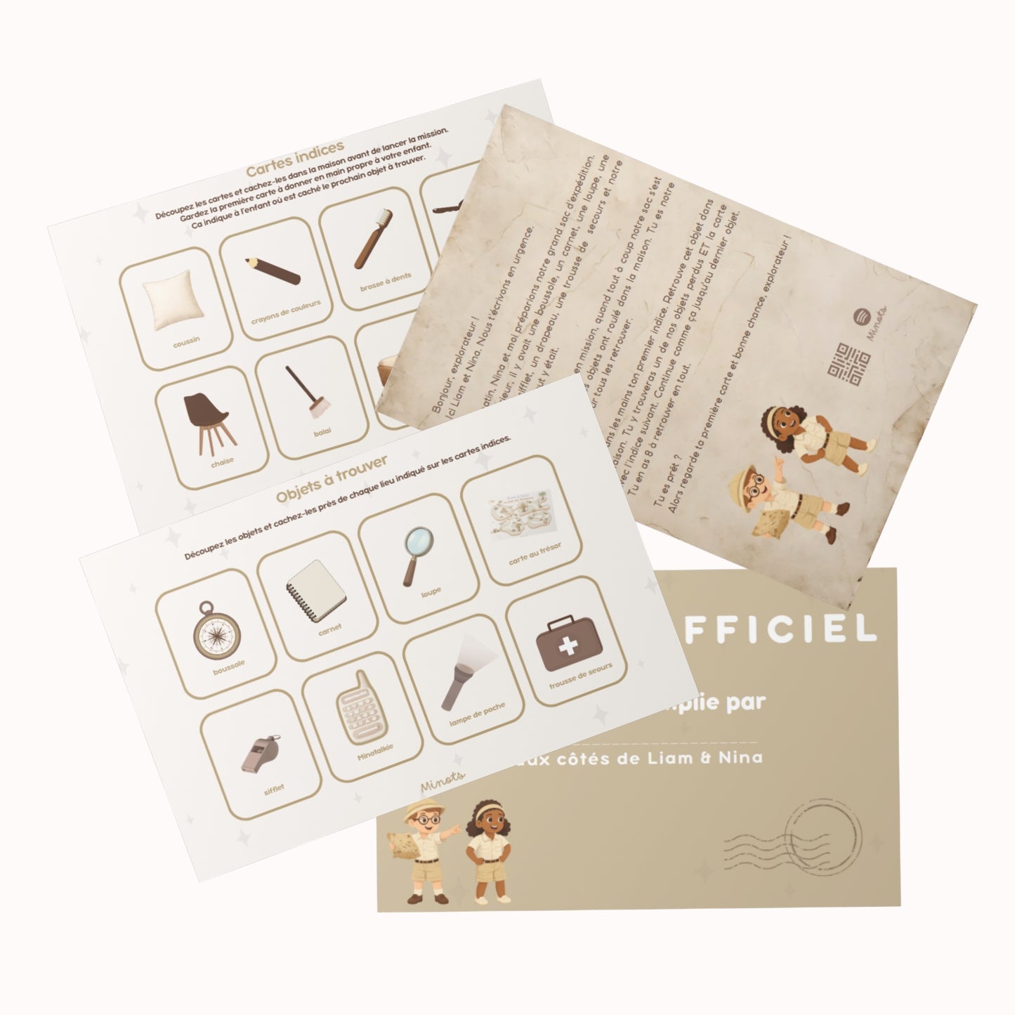 Jeu de piste de Liam & Nina